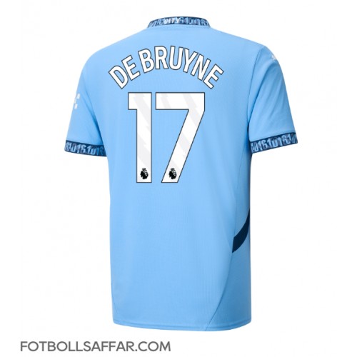 Manchester City Kevin De Bruyne #17 Hemmatröja 2024-25 Kortärmad